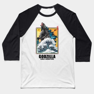 giant monsters big wave Baseball T-Shirt